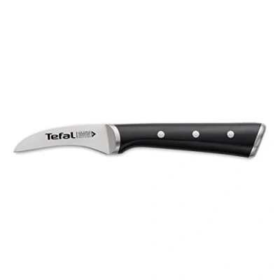 Image de TEFAL efal iHardlines ForHardlines Couteau à éplucher 7 cm, de cuisine, Lame en acier inoxydable allemand, PerformanHardliness coupe et tranchant durables, Garantie 10 ans K2321214