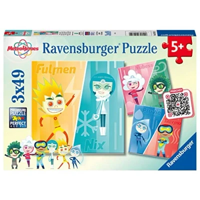 Afbeelding van Ravensburger puzzel Missie volbracht! 3 x 49 stukjes kinderpuzzel