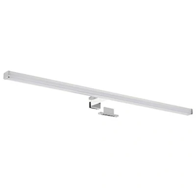 Afbeelding van SEBSON® Led spiegellamp voor badkamer, 80 cm, oppervlaktelicht + klemlicht, IP44, neutraal wit 4000 K, 15 W, 1300 lm 780 x 98 44 mm