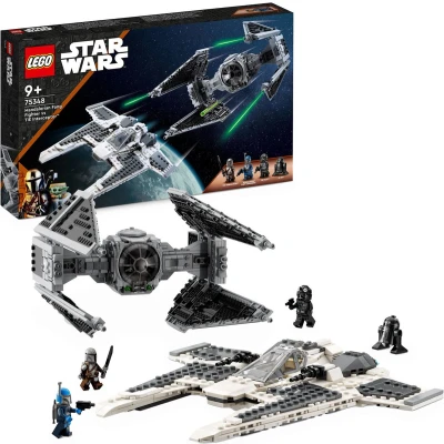Afbeelding van LEGO 75348 Star Wars Mandalorian Fang Fighter vs. TIE Interceptor Set