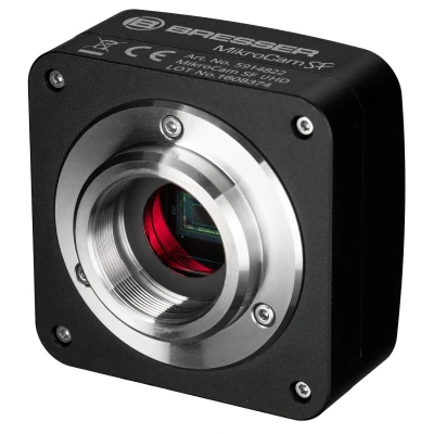 Afbeelding van Bresser Microscoopcamera MikroCam SF UHD C Mount Schroefdraad Meerdere Oculair Adapters