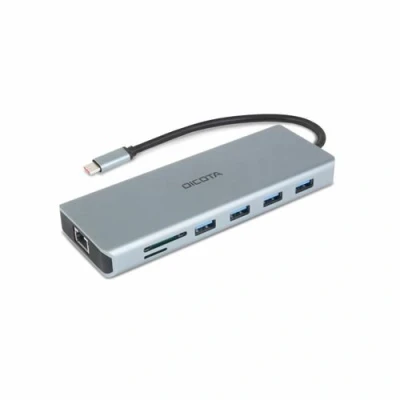 Afbeelding van Dicota USB C dockingstation Geschikt voor merk: Universeel Geïntegreerde kaartlezer, Power Delivery