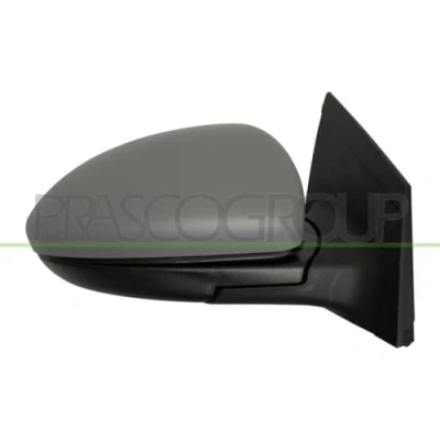 Afbeelding van Buitenspiegel Prasco DW0407223 rechts Met grondlaag Electrisch Te verwarmen, Bol vormig, niet getint CHEVROLET: Cruze Saloon