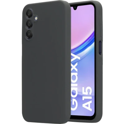 Afbeelding van Mobiparts Silicone Cover Samsung Galaxy A15 Urban Grey