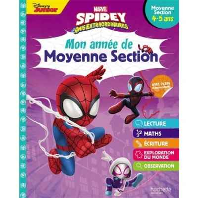 Image de Disney Marvel Spidey et ses amis extraordinaires Mon année de Moyenne Section (4 5 ans)