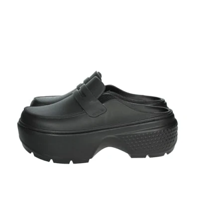 Afbeelding van Crocs Stomp Loafer Unisex Muiltjes met hak, Maat: 37 38, Black Kunststof