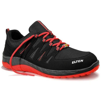 Afbeelding van ELTEN MADDOX ESD S3S veiligheidsschoen laag (zwart/rood) 729561 41