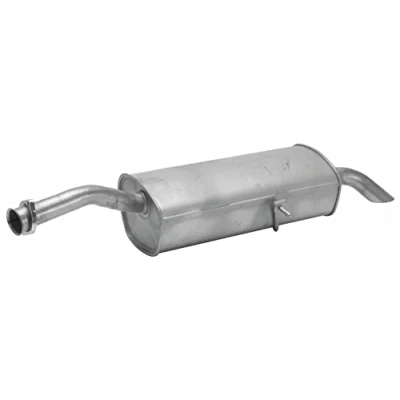 Afbeelding van HELLA 8LD 366 031 681 Einddemper Achter Met aanbouwdelen