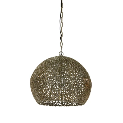 Afbeelding van Sinula hanglamp Ø45x42 cm goud
