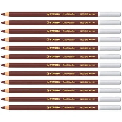 Afbeelding van Stabilo 12 CarbOthello pastelp. 1400/640
