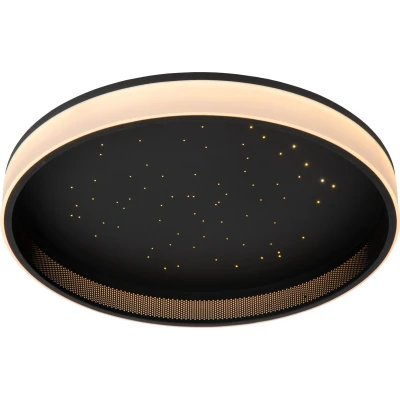 Afbeelding van Lucide ESTREJA Plafonnière Ø 40 cm LED Dimb. 2500K/3000K Zwart