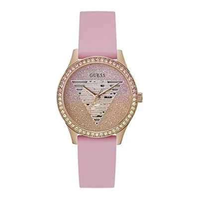Afbeelding van GUESS dames Lady Idol horloge GW0530L4 in de kleur Roségoud