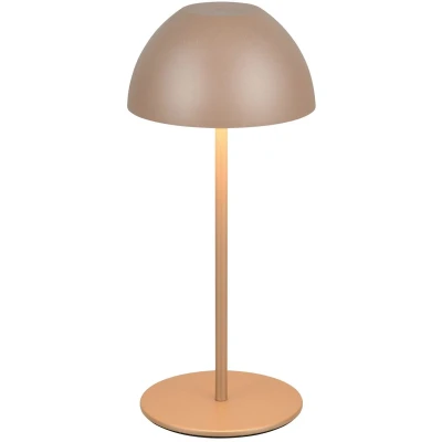 Afbeelding van REALITY ORTIZ Tafellamp Mokka incl. 1x SMD 2 W AAN/UIT touch Sensor dimmer USB aansluiting Geheugenfunctie Oplaadbaar Snoerloos Buitenlamp IP44