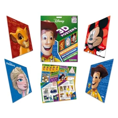 Afbeelding van Scan the QR code to see how create your own wall art! Disney: 3D Posters