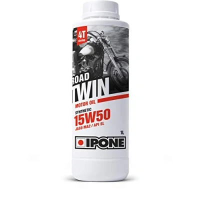 Afbeelding van IPONE Motorolie 4 takt 15W50 Road Twin semi synthetisch optimale smering motorbescherming jerrycan 1 liter