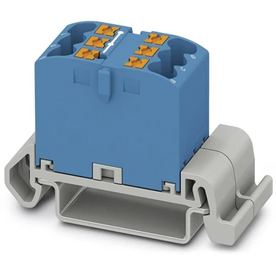 Afbeelding van Phoenix Contact PTFIX 6X2,5 NS35A BU 3273134 Verdeelblok 0.14 mm² 2.50 Blauw 10 stuk(s)