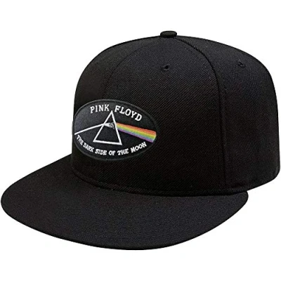 Afbeelding van Pink Floyd The Dark Side Of Moon Black Border Snapback Pet Zwart