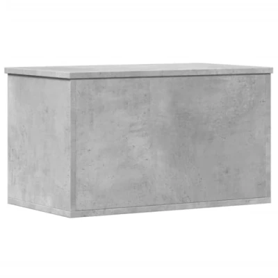 Afbeelding van vidaXL Opbergbox 60x35x35 cm bewerkt hout betongrijs