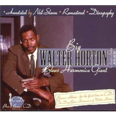 Afbeelding van Big Walter Horton Blues Harmonica Giant 1951 1956 (3 CD)
