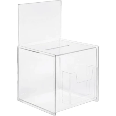 Afbeelding van Sigel Si Va152 Aktiebak Transparant Met Folderhouder 21X36X21Mm Cm + Insteek Voor A5
