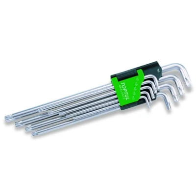Afbeelding van TOPTUL GAAL0923 Haakse schroevendraaierset TORX: T10, T15, T20, T25, T27, T30, T40, T45, T50 9
