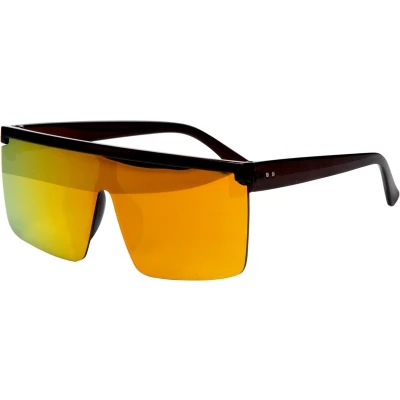Afbeelding van Wilbers &amp; Feesten Gelegenheden Kostuum Bril Festival Bad Cop Oranje, Multicolor One Size Carnavalskleding Verkleedkleding