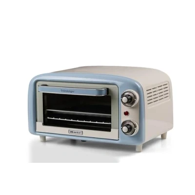 Afbeelding van Ariete 3919/05 Vintage mini oven 10 liter timer Blauw