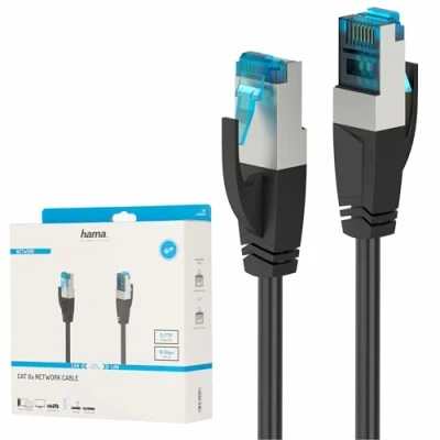 Image de Hama Câble Réseau CAT 6a 10 Gbit/s M (200683)