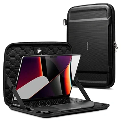 Image de Spigen Rugged Armor Pro Sacoche pour ordinateur portable rigide robuste 14&quot; noir