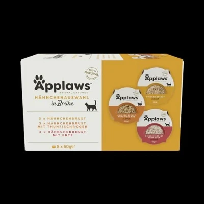 Afbeelding van Applaws Cat Multipack Chicken Selection Pots 8 x 60 g