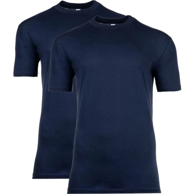 Afbeelding van HOM Tshirt basic, Heren, Maat: Small, Blau