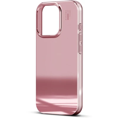 Afbeelding van iDeal of Sweden Mirror Case voor de Apple iPhone 16 Pro Max Rose Pink