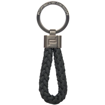 Afbeelding van PORSCHE DESIGN Sleutelhanger Keyring Rope Black Zwart