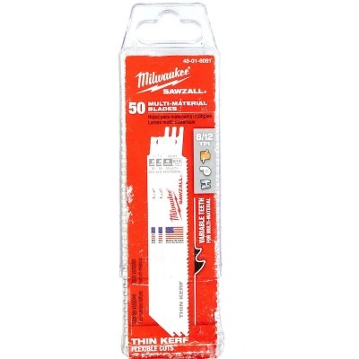 Afbeelding van Milwaukee Reciprozaagblad 150 / 3,2 2,1 Mm (50 Stuks)