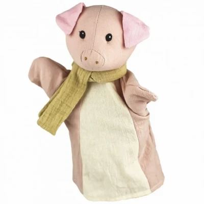 Afbeelding van Egmont toys handpop varken met sjaal