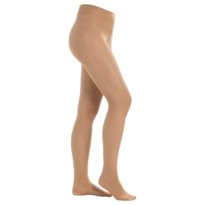 Afbeelding van Falke MATT Deluxe 20 Denier Transparent Panty, Dames, Maat: S/M, Powder new