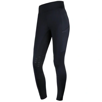 Image de Schockemöhle Legging d&#039;Équitation Equinox Pocket Poignée Genou Océan 34