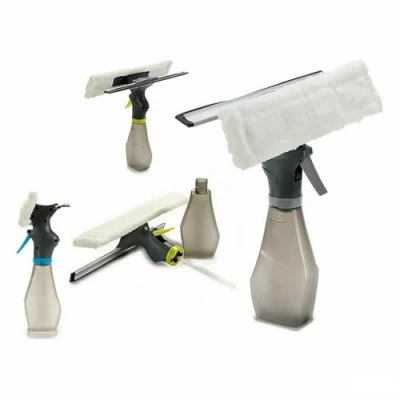 Afbeelding van Ramenreiniger met ingebouwde verstuiver Dubbel Plastic 26 x 27,5 cm (12 Stuks)