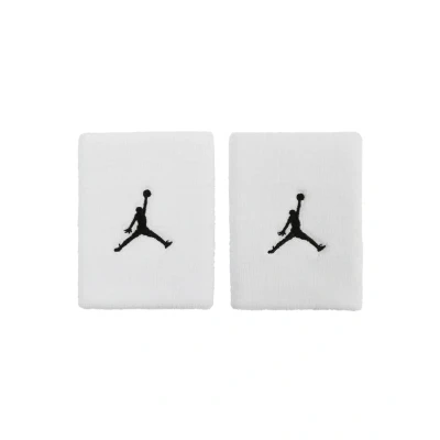 Afbeelding van Nike _Jordan Jumpman polsbands unisex volwassenen, wit (wit zwart), Eén maat