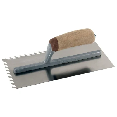 Afbeelding van Lijmspaan SUPER PROF PURE 280x130mm RVS Flowline 10 mm LEDER greep
