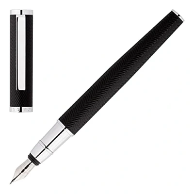 Afbeelding van Ballpoint Herringbone balpen, chroom
