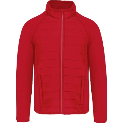 Afbeelding van PROACT Sportjas in twee stoffen PA233 Sporty Red