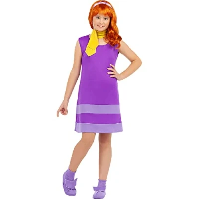 Afbeelding van FUNIDELIA Daphne Kostuum voor meisjes Scooby Doo Maat: 97 104 cm