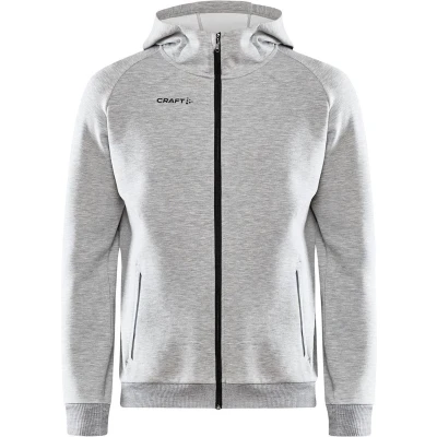 Afbeelding van Craft CORE Soul Full Zip Hood M 1910620 Grey Melange