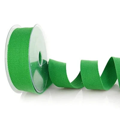Afbeelding van Trimz Gordel, 100% katoen, duurzaam, 10 m x 40 mm, groen