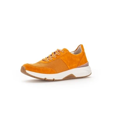 Afbeelding van Gabor Lage sneakers voor dames, met verwisselbare binnenzool, Mandarijn, 42 EU