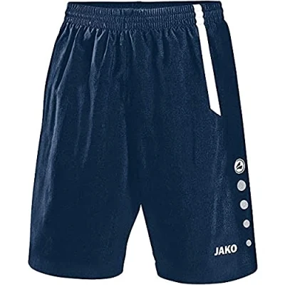 Afbeelding van JAKO Short Turin Zonder binnenslip Navy/wit