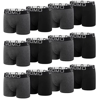 Afbeelding van L&amp;K 1117 Retro boxershorts van katoen, effen Classic 117, 8 stuks, 1119 g