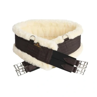 Afbeelding van Kentucky Veelzijdigheidssingel Sheepskin Bruin/Naturel 90cm