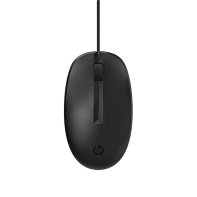 Afbeelding van Muis HP 125 bedraad zwart